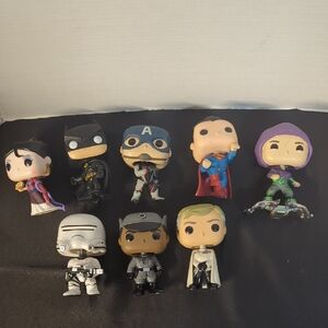 Assorted Funko Pop Lot Of 8